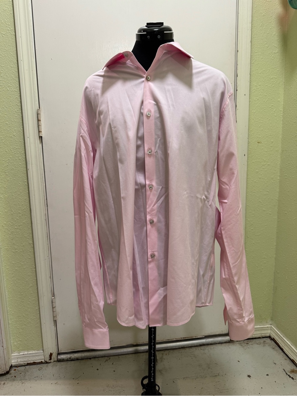 Van Heusen Light Pink Long Sleeve Dress Shirt XL